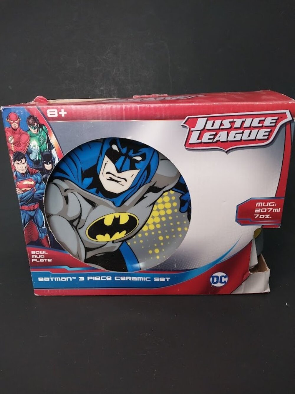 Batman 3 Piece Dinnerware Set